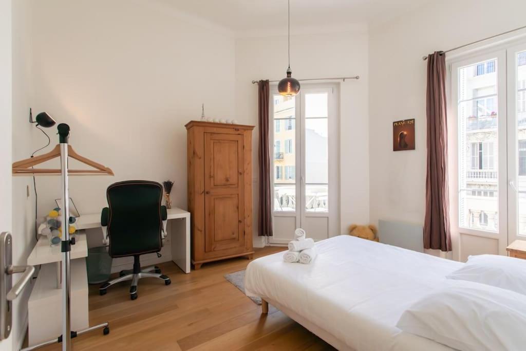 #22 Emma Suite 2Bdr Balcony Center Town 2Mins Tramway 니스 외부 사진